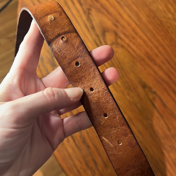H&M Brown Leather Belt - Picture 3 of 3